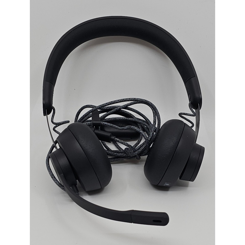 Logitech Zone Wired USB Headset Noise Canceling Mic Black